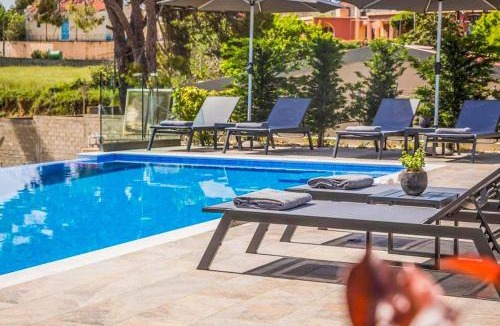 Leivathos Villa | Modern Kefalonia Villa 3 Bedrooms Villa Anthelia Private Pool & Stunning Sea Views Klismata