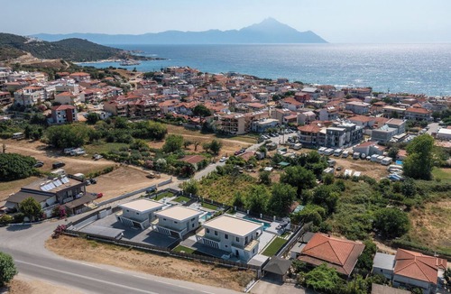 Sarti Villa | Modern villa with a heated private pool in the heart of Sarti, Halkidiki