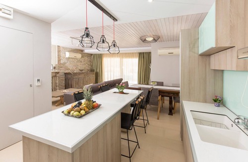 Paleokastro House | Nice home in Samos with private swimming pool, can be inside or outside