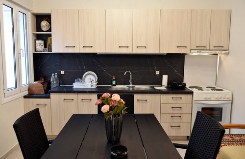 Anaxos Apartment | Nicol Apartment with Mountain View, Terrace, and Air Conditioning