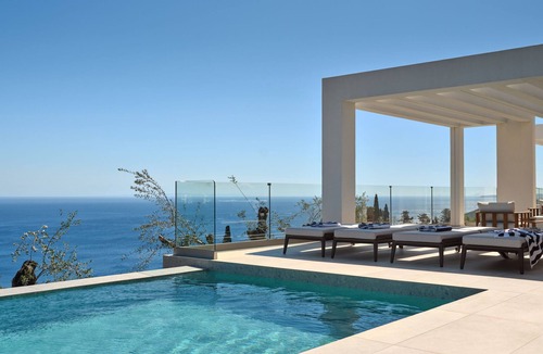 Skinaria Villa | OnarBlue Villa, with 2 Pools & Dual SeaView Homes