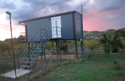 Shkoder County Apartment | Orchard Guard Tower with all the comforts of home and mountain views