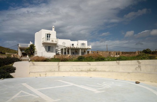 Xilokeratidi Villa | Padel Court, Helipad, Pool, Tavern, and Virtual Tour available.