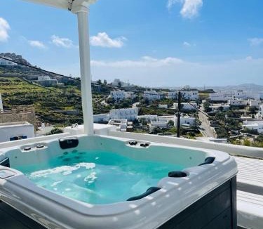 Agios Stefanos Apartment | Panoramic Villa Mykonos
