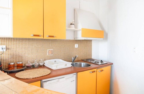 Sikinos Apartment | Pet-friendly 'Milos' Apartment with Sea View