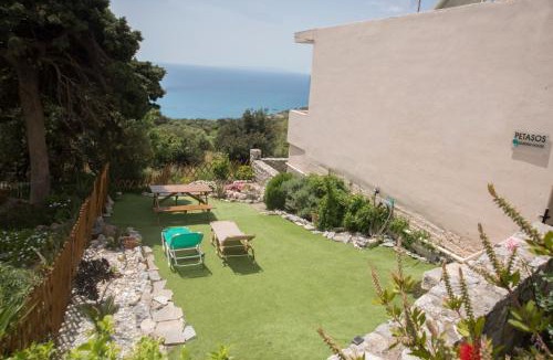 Sellia Villa | Petasos House, Sea View with Private Garden