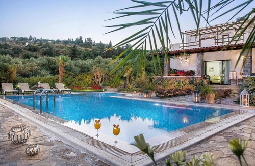 Pemonia House | Private Pool & Garden Villa for 6