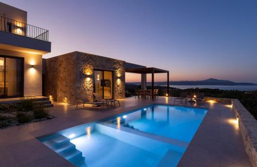 Apokoronas Villa | Private Pool Villa with Sea View - Olive Horizon