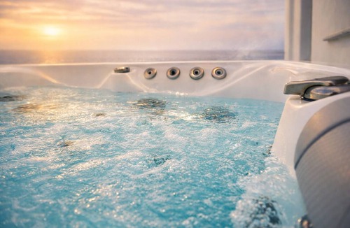 Kamari Apartment | Private Seafront Beach House with Jacuzzi- Sonus Mare I