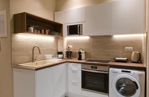 Kato Diminio Apartment | Rastoni 1 Sea View Suite with shared pool