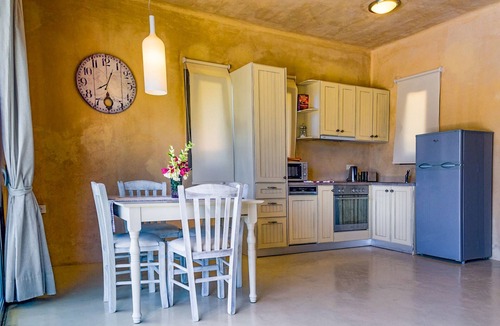 Svoronata Villa | Relax at Villa Rhea, just a short walk from the beautiful Ai Helis Beach
