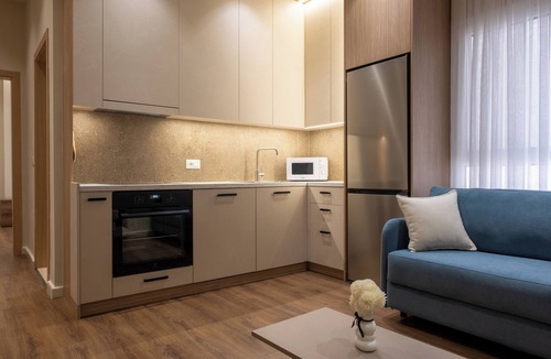 Durres Apartment | Rentoasis Charming 1-bedroom apartment with WiFi and AC in enchanting Durrës