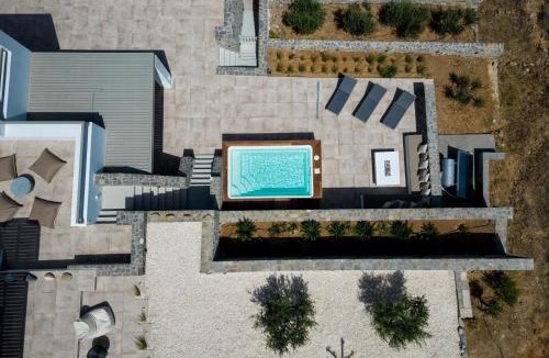 Piso Livadi Villa | Rising Moon Villa with Sea View & Mini Pool near Naousa