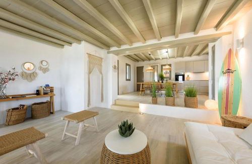 Piso Livadi Villa | Rising Moon Villa with Sea View & Mini Pool near Naousa