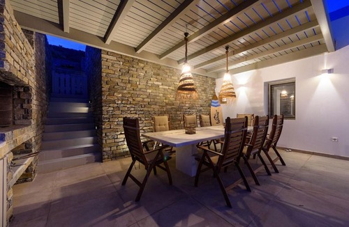 Piso Livadi Villa | Rising Sun Villa with Sea View & Mini Pool, near Naousa
