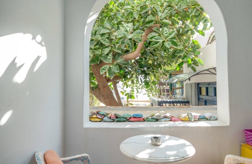 Aegiali Apartment | Room 11 at Pagali Hotel with Garden View