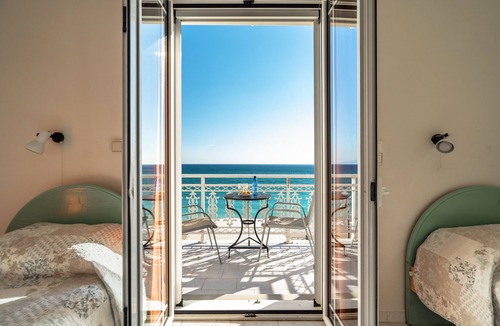 Lourdata House | Room "Angela sea view 4" with sea view, Wi-Fi, and air conditioning