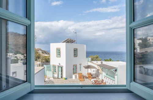 Skala Apartment | Room 'Double Sea View No 2' with Sea View, Wi-Fi and Air Conditioning