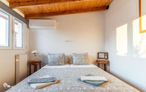 Aigaleo Apartment | Rustic - Private Rooftop Garden & City View Studio in Egaleo-Athens