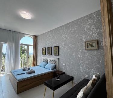 Dhermi Apartment | Santorini Drymades Sunny Apartment Third Floor Stay