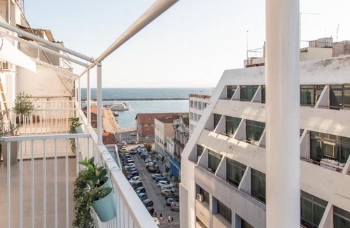Ladadika Apartment | Sea & City View terrace 1
