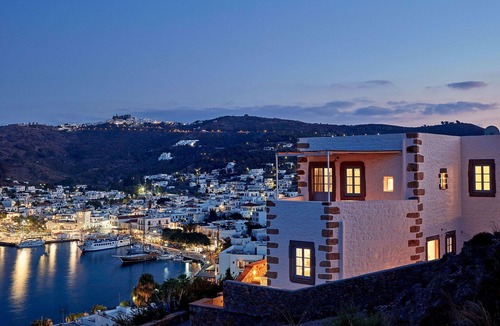 Skala Apartment | Sea‑View Penthouse Suite Dual Balconies