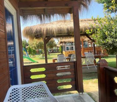 Sakës Ski Chalet | Sea View Wooden Houses - Resort Sokoli