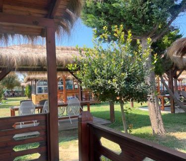 Sakës Ski Chalet | Sea View Wooden Houses - Resort Sokoli