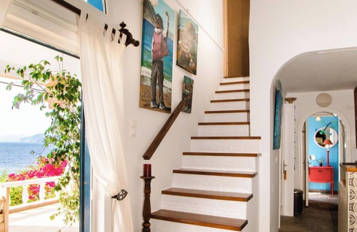 Massouri Apartment | Seafront Casa Azul Villa - Getaway in Kalymnos