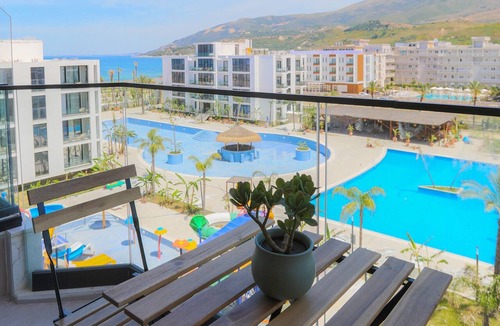 Orikum Apartment | Seaside Serenity Palm Apartment, Vlore, Albania