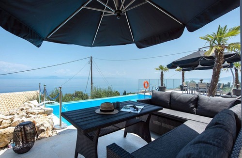 Perama Villa | SeaView Corfu Villa | 2 Bedroom | Villa Perama | Private Pool & AC