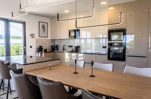 Filaki Villa | Selena Beach Front Loft with private heatable pool