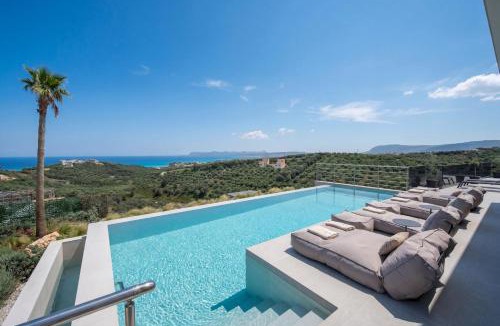 Stalos Villa | Sky Sea View Villas Heated Pool
