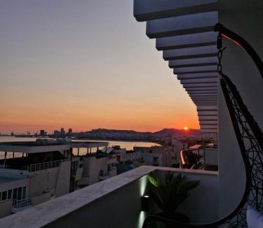 Durres Villa | Skyline Penthouse Wrap-Around Terrace & Outdoors Jacuzzi