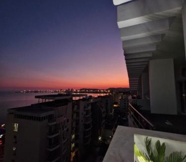 Durres Villa | Skyline Penthouse Wrap-Around Terrace & Outdoors Jacuzzi