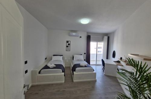 Durres Villa | Skyline Penthouse Wrap-Around Terrace & Outdoors Jacuzzi