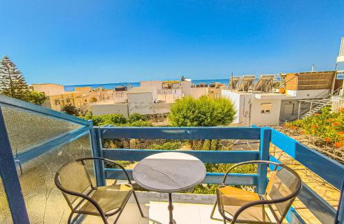 Sougia Apartment | Sougia Afrodite Rooms 3 with balcony