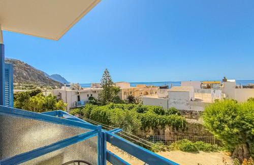 Sougia Apartment | Sougia Afrodite Rooms 3 with balcony