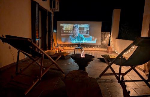 Akrata Villa | Spacious Family Villa with Outdoor Cinema & Sea View