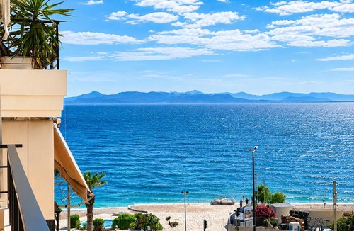 Palaio Faliro Apartment | Starlight Seaview Suite Flisvos Sunset