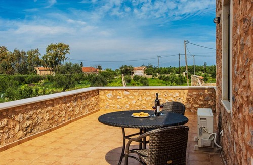 Apokoronas Villa | Stone villa common pool