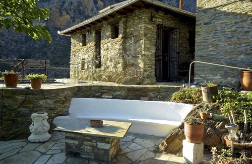 Makrynitsa House | Stone Villa in Koukourava Pelion with Private Pool and Panoramic Sea Views