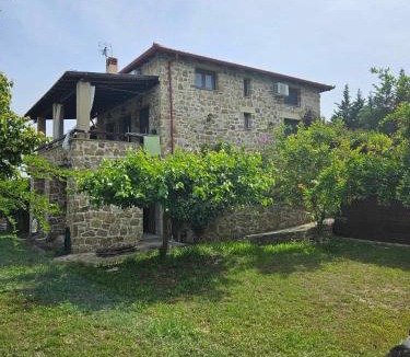 Aristotelis House | Stone Villa with Sea View