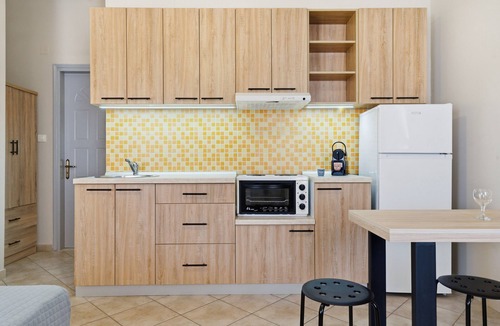 Sivota Apartment | Studio Apartment '1' with Mountain View, Wi-Fi and Air Conditioning