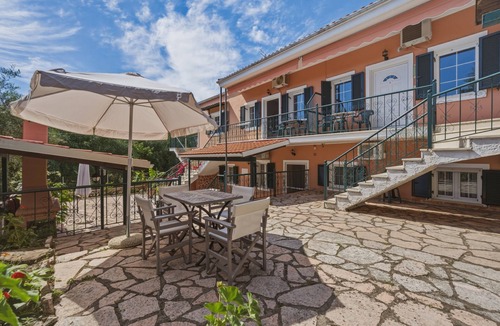 Sivota Apartment | Studio Apartment '3' with Mountain View, Wi-Fi and Air Conditioning