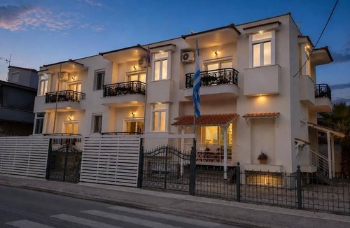 Skala Sotiros Apartment | Studio Apartment 'Chrissi 104' with Sea View, Wi-Fi and Air Conditioning