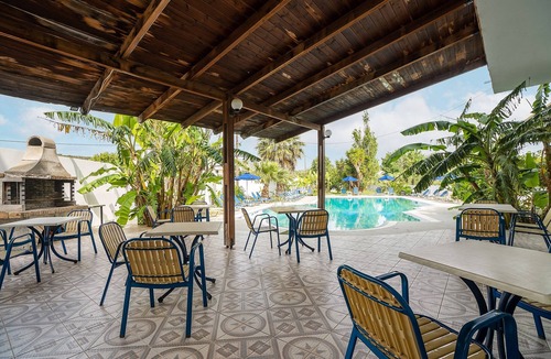 Faliraki Apartment | Studio Apartment 'Sotirakis Economy Room 35' with Mountain View and Air Conditioning