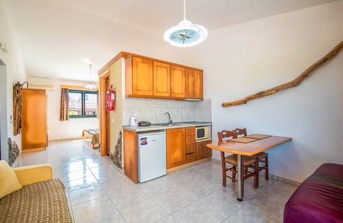 Arillas Apartment | Studio 'Mirage Arillas Studio Type A5' next to Beach with Balcony, Shared Pool & Wi-Fi