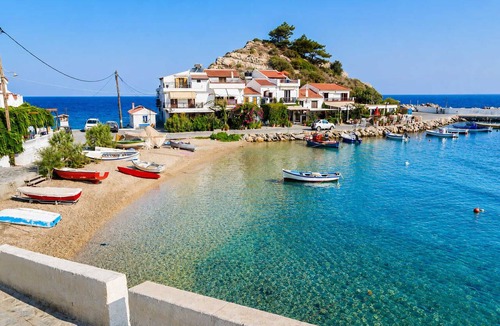 Kokkari Apartment | Studio Tepes - Natassa Samos SeaView Balcony Suite