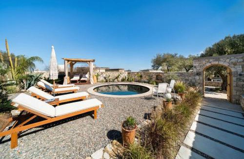 Filaki Apartment | SunKeramos Retreat - "Free" Heated Pool Private Villa